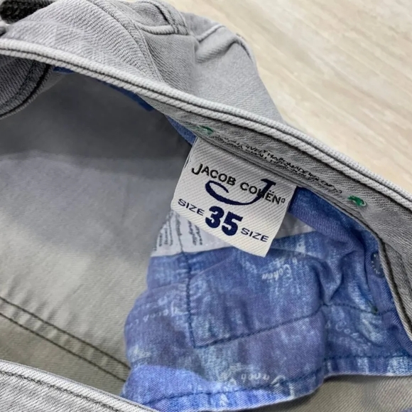 Mens jeans Jacob Cohen 688-Size 35 - Grey - Picture 2 of 9